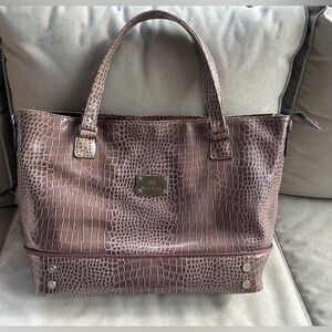 JM New York Tote faux-croc-embossed Tech Travel Tote Bag